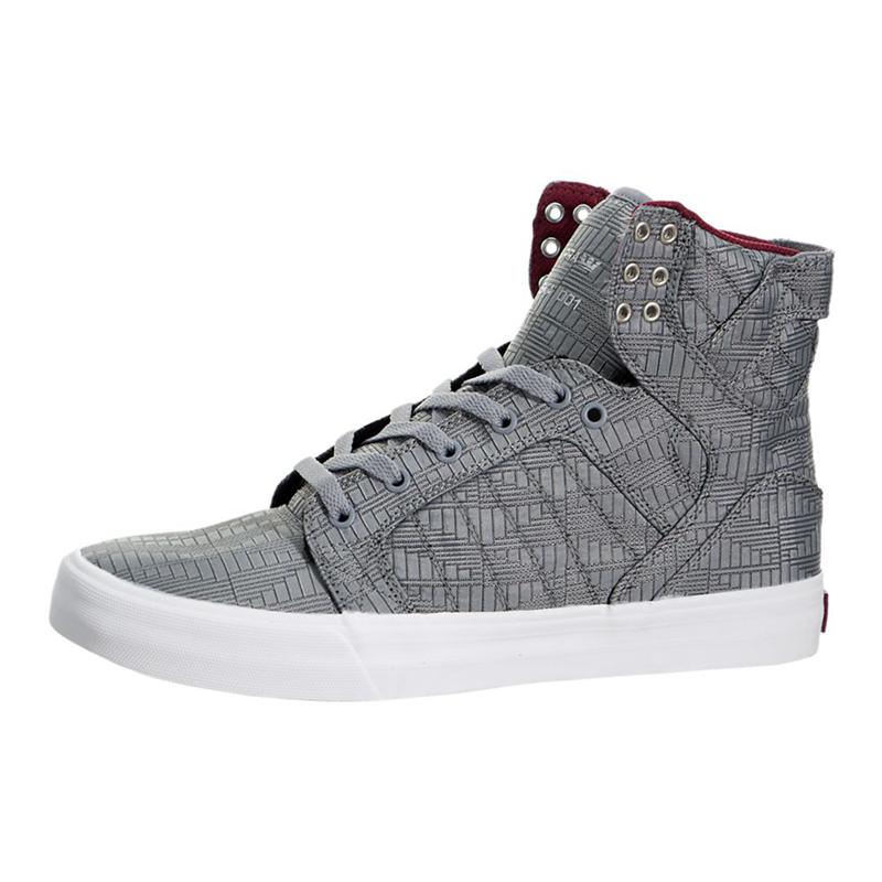 Zapatillas Altas Supra Argentina Hombre - SKYTOP HF Gris (DYGRE-4203)